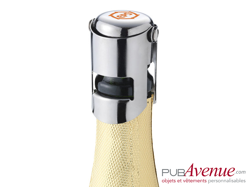 Bouchon stoppeur personnalisé champagne